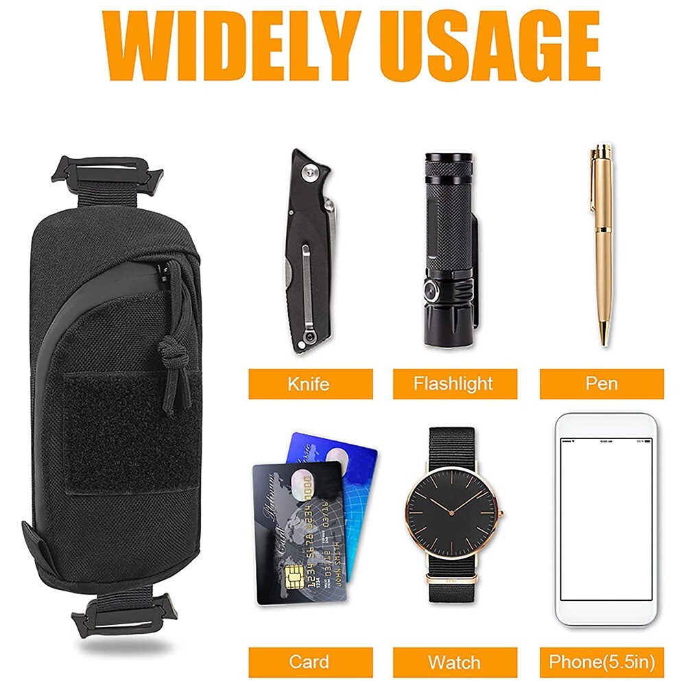 Tactical Molle Accessory Hunting Tool Utility Bag Backpack Shoulder Strap Pouch