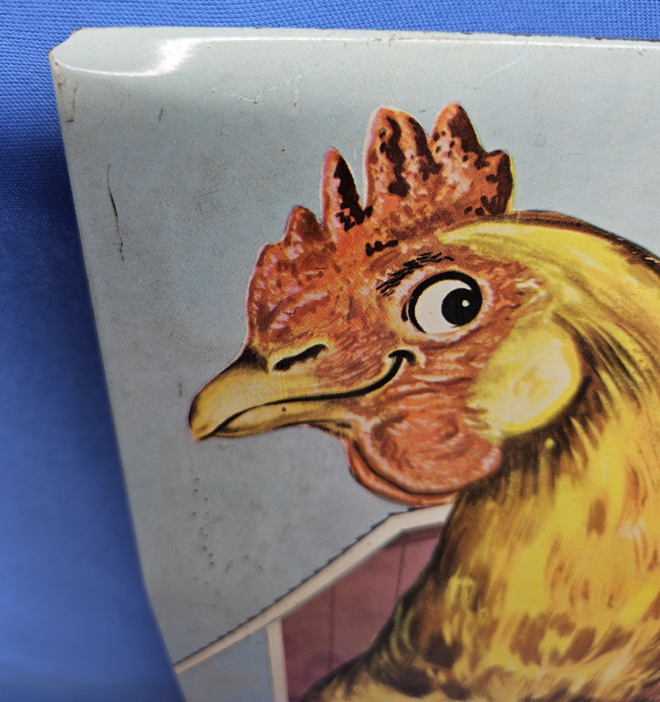 Old Tin Knickerbocker's Mother Hen Target Toy (Missing Egg/Ball)