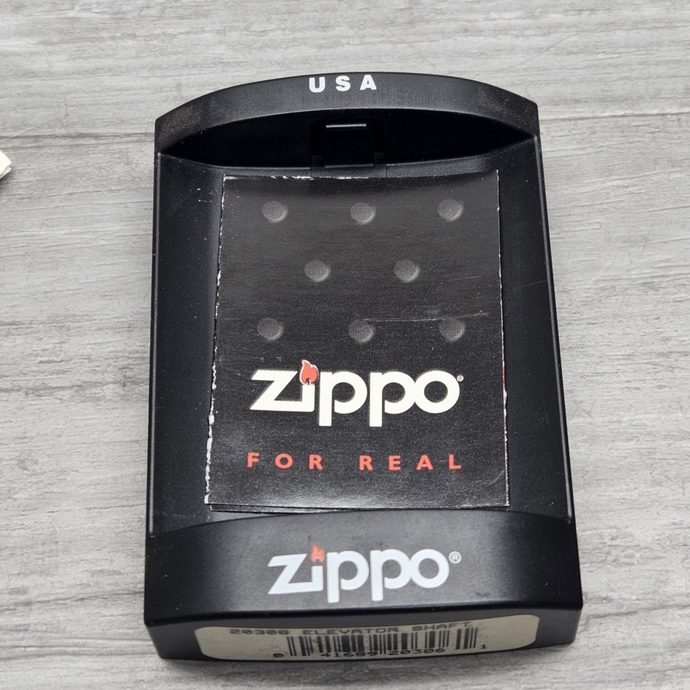 Zippo Laser Cut Lighter 2004