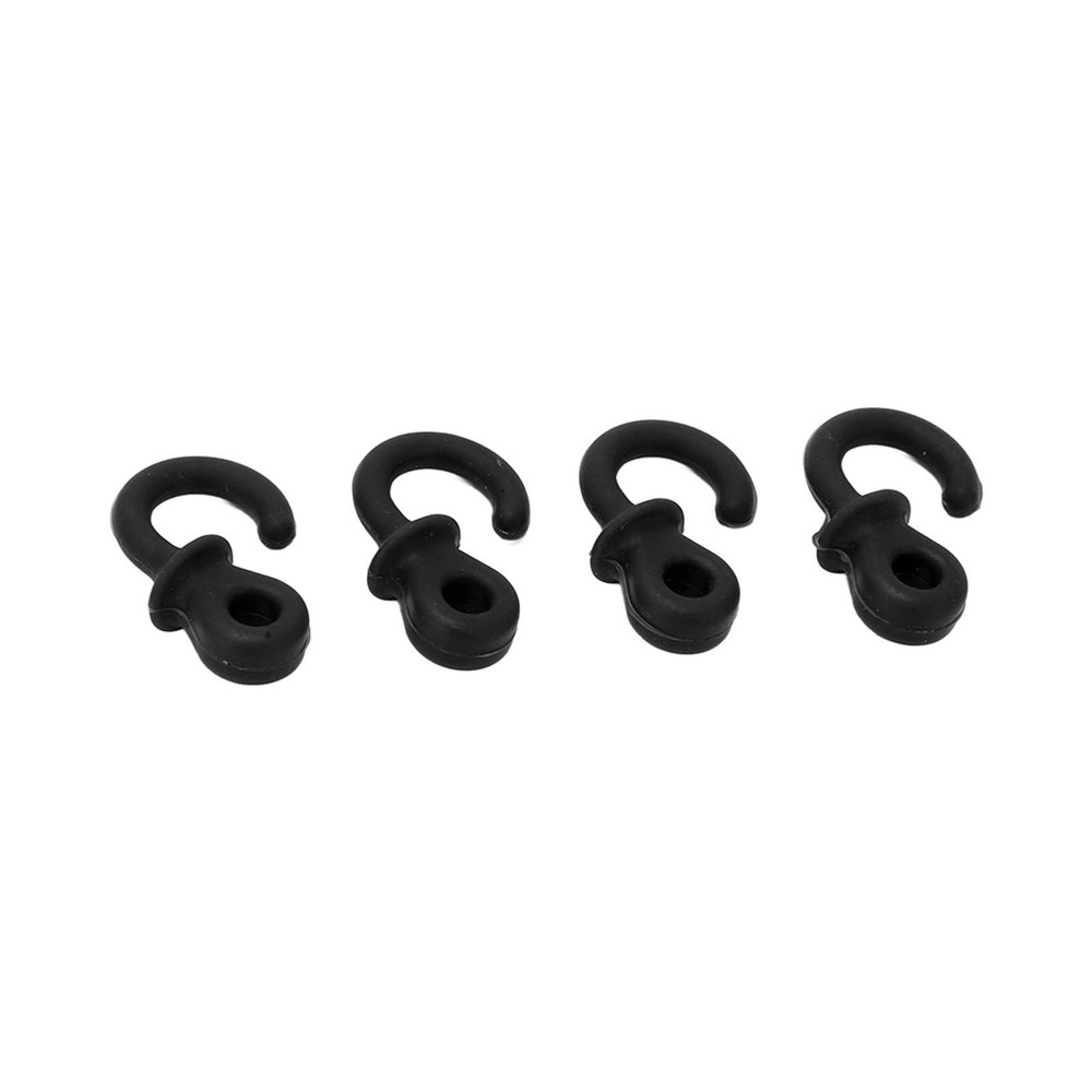 4x Archery String Silencers Monkey Tail Compound Bow String Stabilizer Black