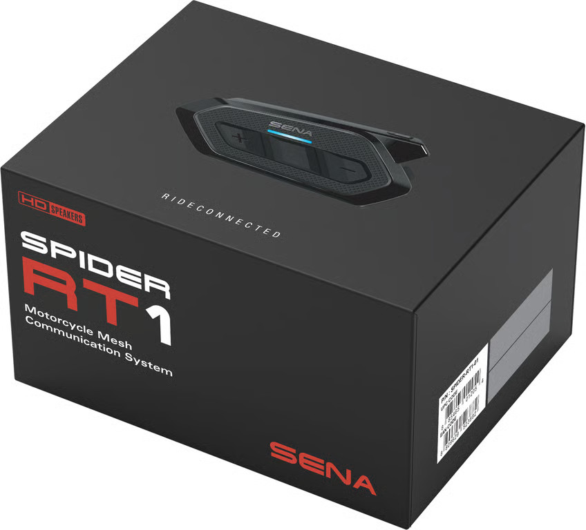 Sena Spider RT1 Mesh Communication System - Single Motorcycle SPIDER-RT1-01