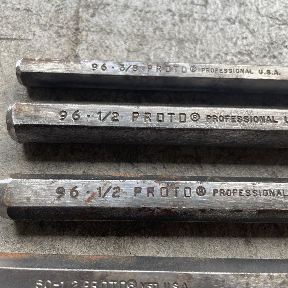 Proto Tools & Armstrong Chisel & Punch Lot USA