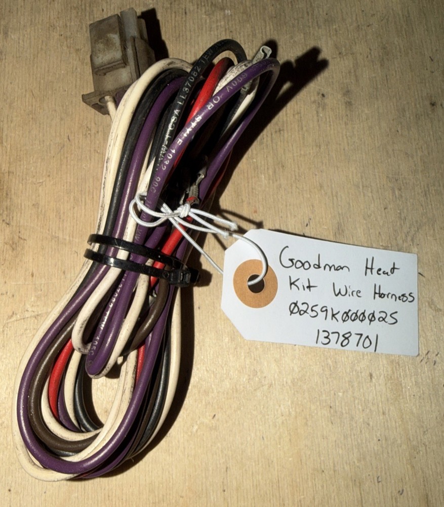 Goodman 0259K00002S Wire Harness 1378701 USED **TESTED**
