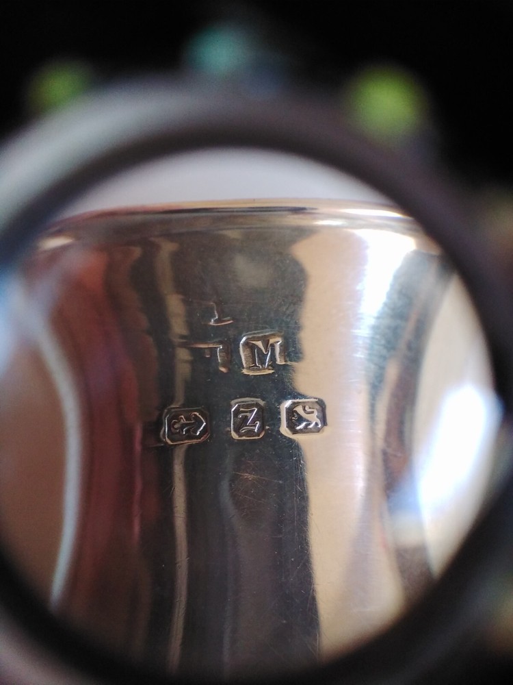 84.9g 1899 Birmingham Sterling Silver Casters, H M