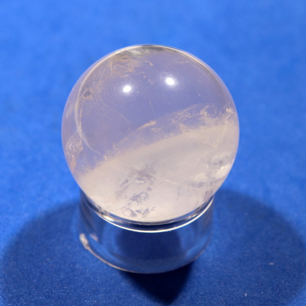 Star Rose Quartz Sphere, Approximately 31 mm (RQ92)