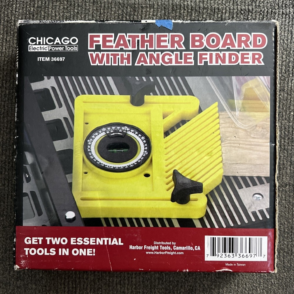 Multi-Function Woodworking Feather Board P-36697 No Screws.