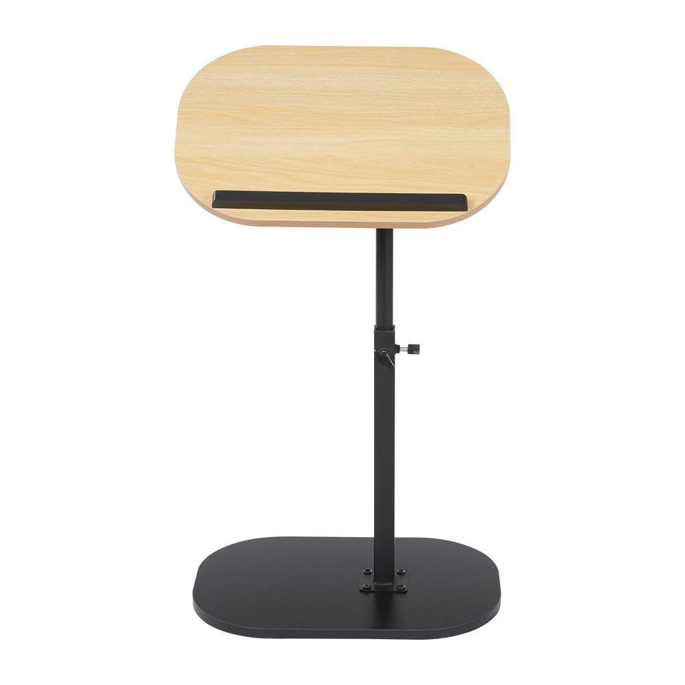 C-shaped Side Table Small Coffee Table Height Adjustable Bed Sofa Side Table