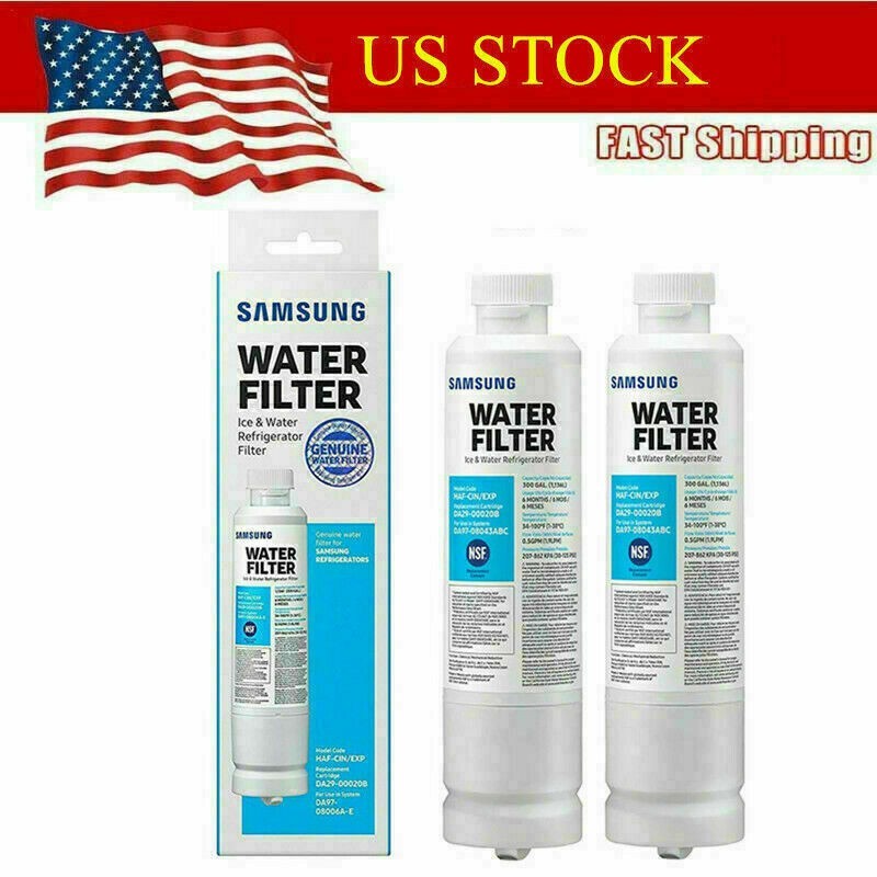 Fit For DA29-00020B HAF-QIN/EXP Replacement Water Filter(2 Pack)