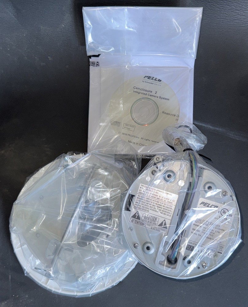 Pelco IS21-CHV10F Color CCTV Camera,2 Integrated Camera System Dome Camera