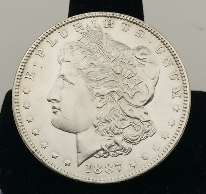1887-P Morgan Silver Dollar #4657