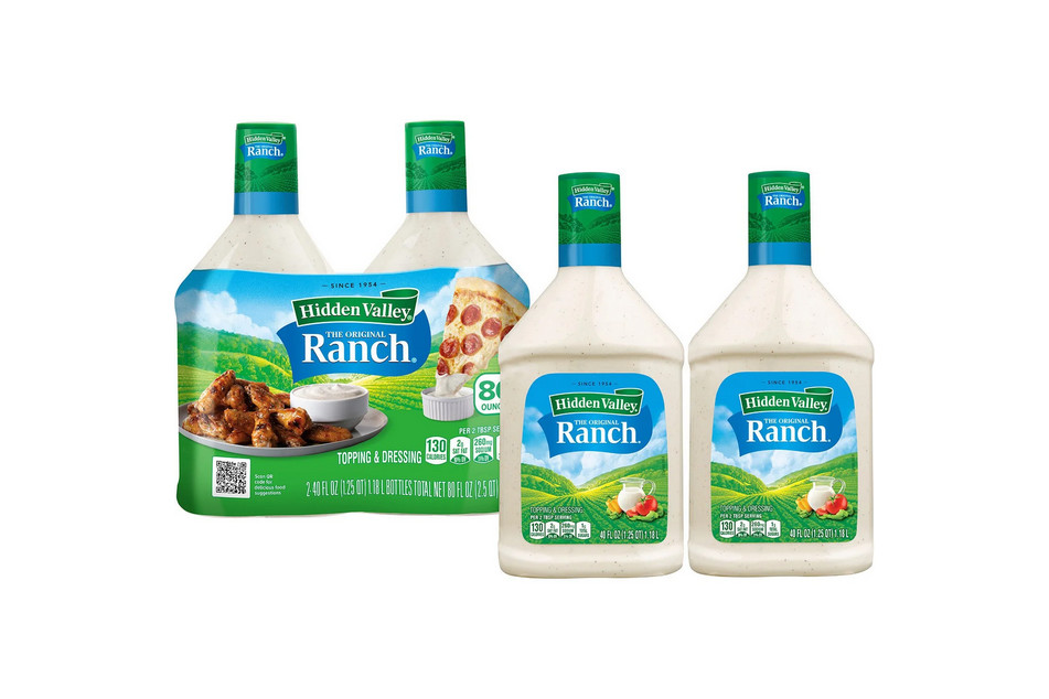 Hidden Valley Ranch Dressing 40oz Bottles – 2 Pack – Original Flavor