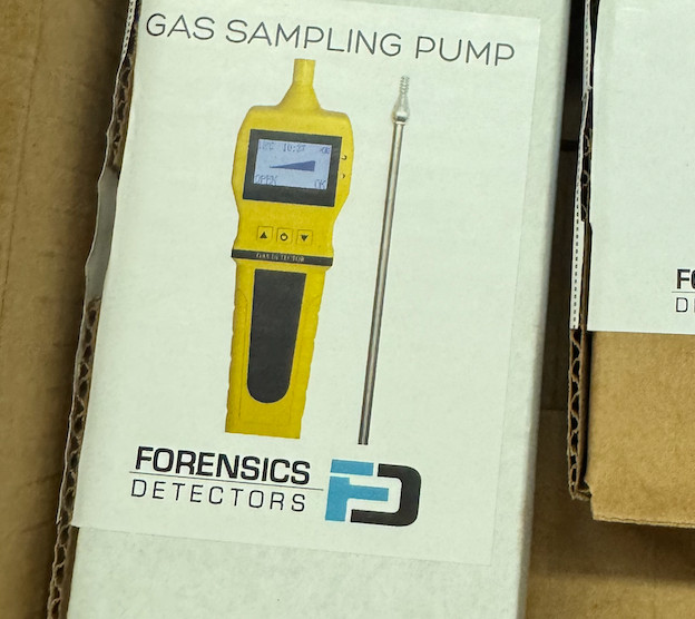 OPEN BOX - Gas Sampling Pump Forensic Detectors,