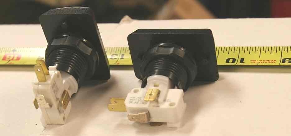 Dixie Narco soda machine live display selection button replacements, qty. 2