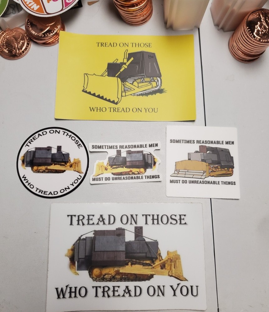 KILL DOZER KILLDOZER Stickers VARIETY PACK (5)