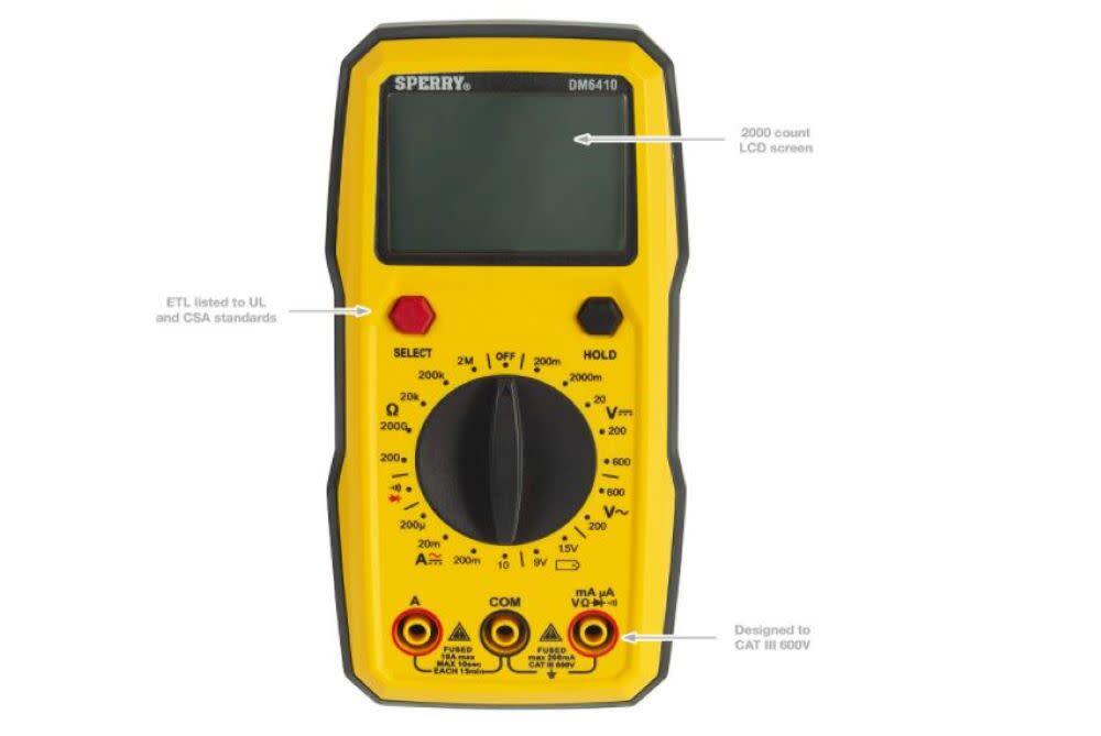 Sperry Instruments Digital Multimeter