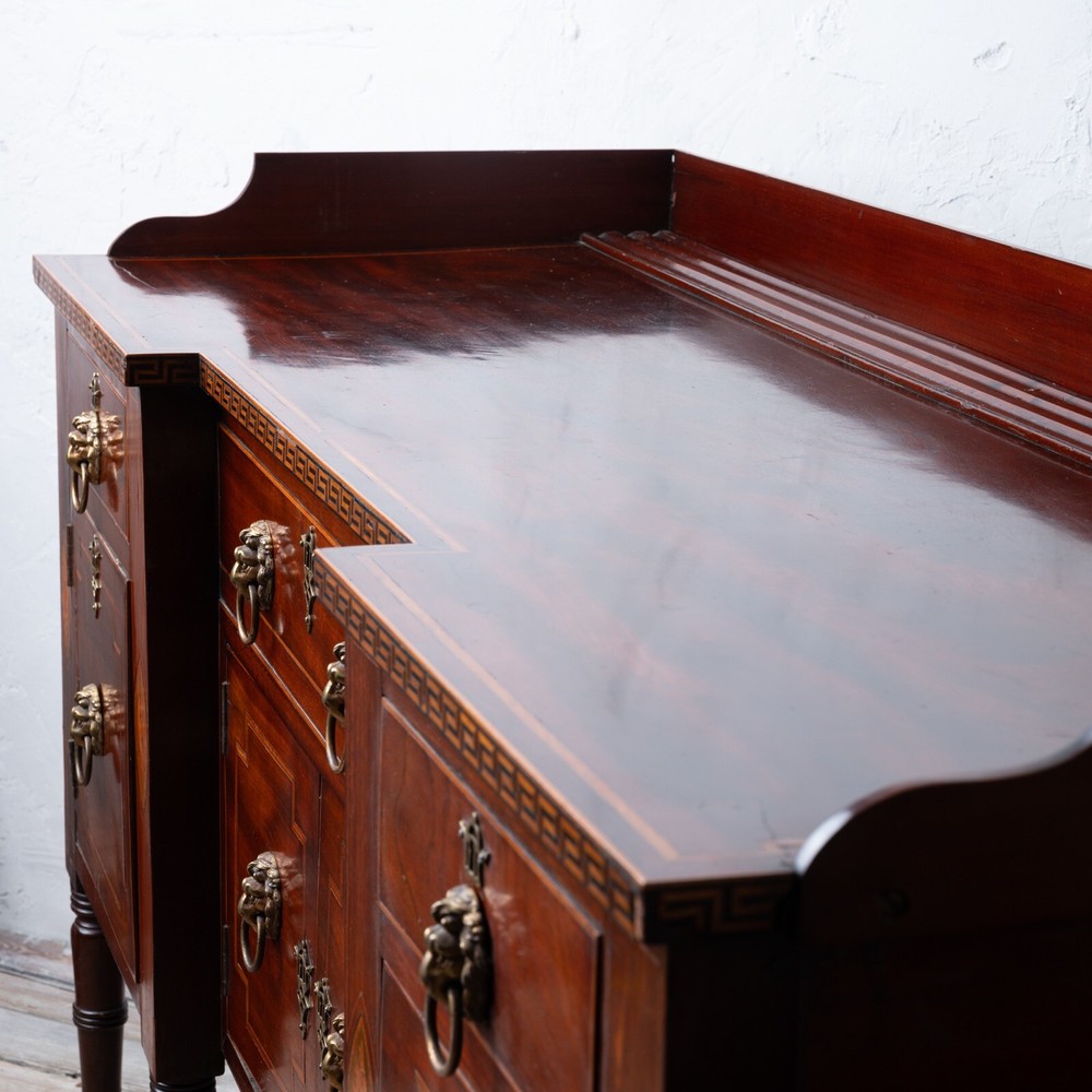 Regency Inlaid Mahogany Sideboard, c.1820