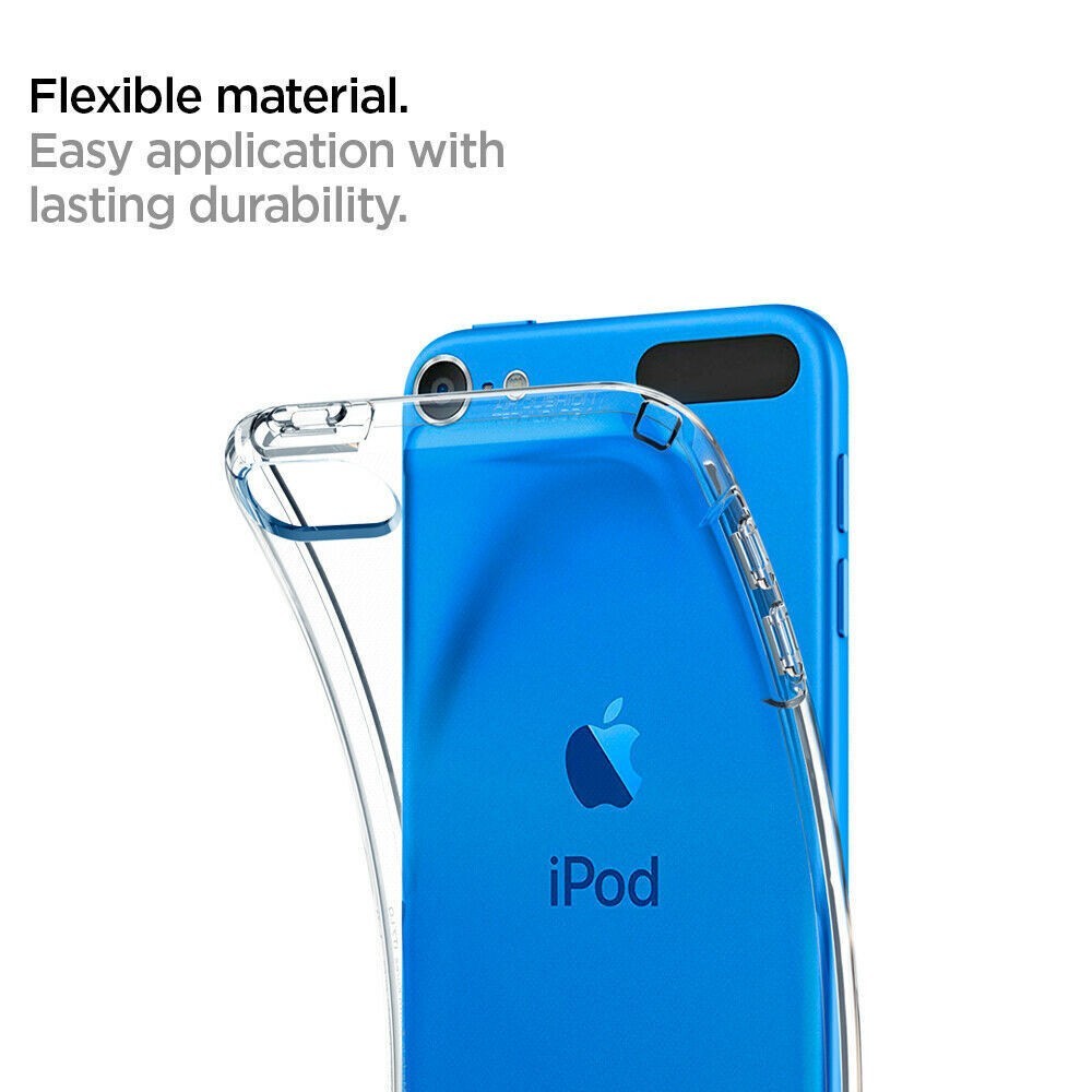 iPod Touch 5th 6th & 7th Generation - 2 Pack Soft Silicone TPU Rubber Clear Case