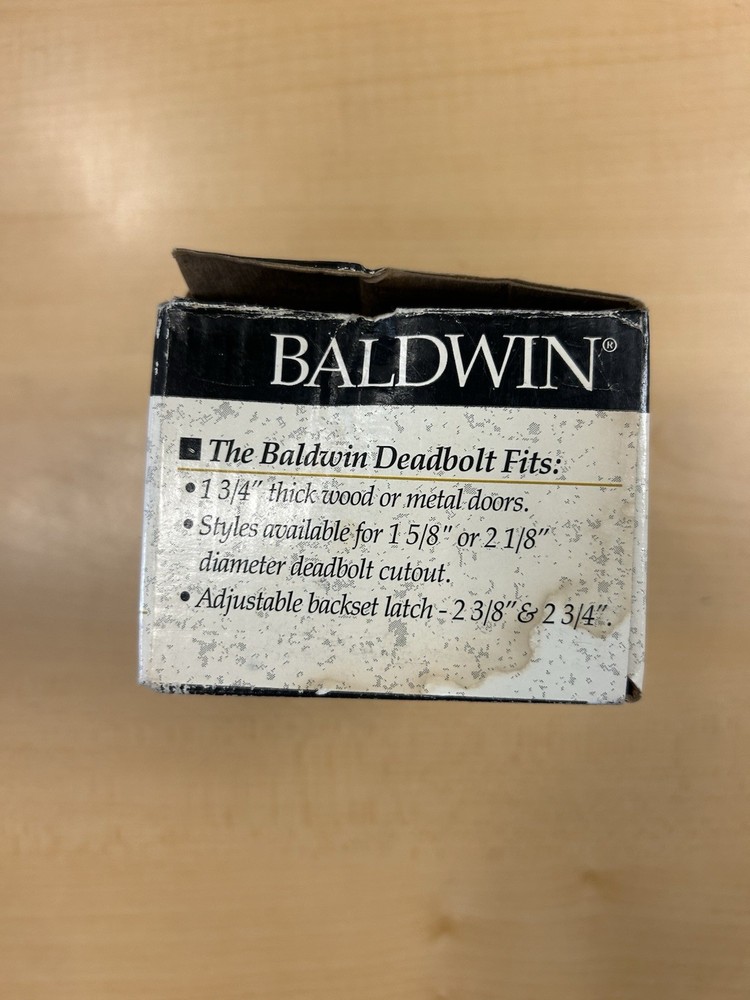 Baldwin Deadbolt 8231