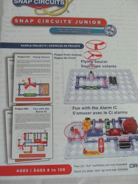 Elenco Snap Circuits Jr. SC-100 w 100 Exciting Electronics Projects, Complete