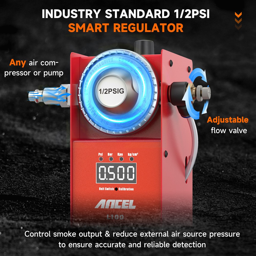 Automotive Leak Detector EVAP Vacuum Smoke Machine Pipe System Diagnostic Tool