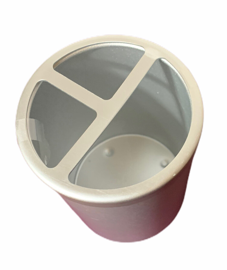 Silver Toothbrush Holder - Made by Design Silver Pen Holder