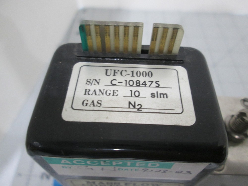 Unit, UFC-1000, Mass Flow Controller, N2, 10 SLM, Used