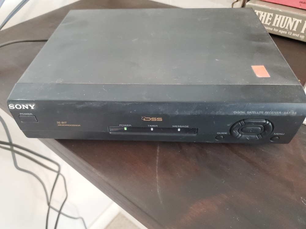 Sony SAT-B3 DSS DIRECTV Digital Satellite Receiver, 32 BIT Processor, Used