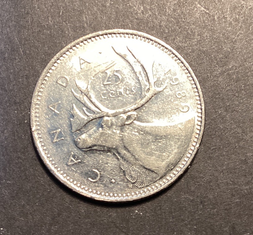CANADA - 25 CENT COIN 1989 - CIRCULATED