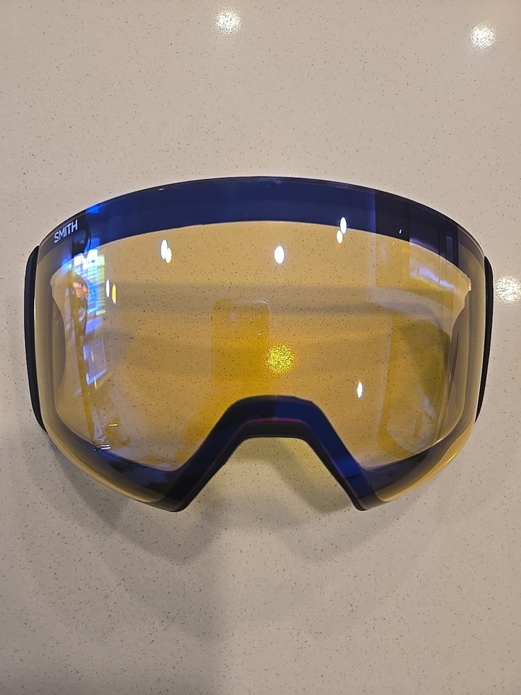 Smith 4D Mag Chromapop Storm Yellow Flash Replacement Goggle Lens Used