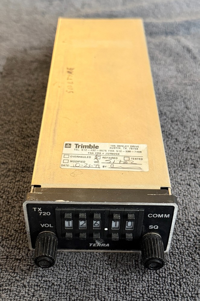 Terra TX 720 Aviation Comm Radio
