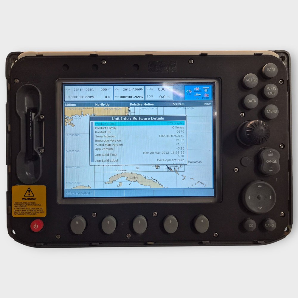 Raymarine C70 Classic Multifunction Display ~E02018~ *CORE ONLY* Fully Tested