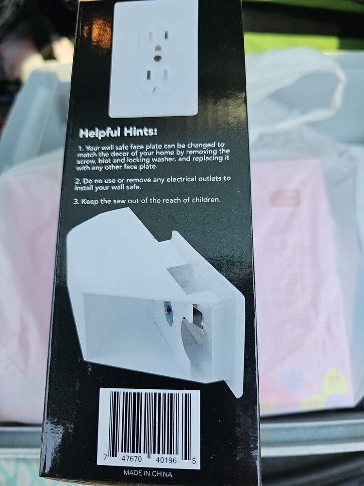 Wall Socket Diversion Safe