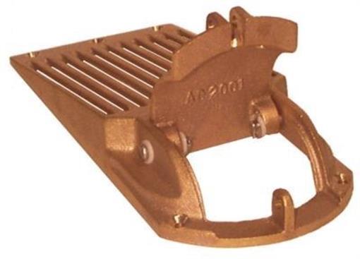Groco ASC2000 Bronze Slotted Hull Strainer With Access ASC-2000