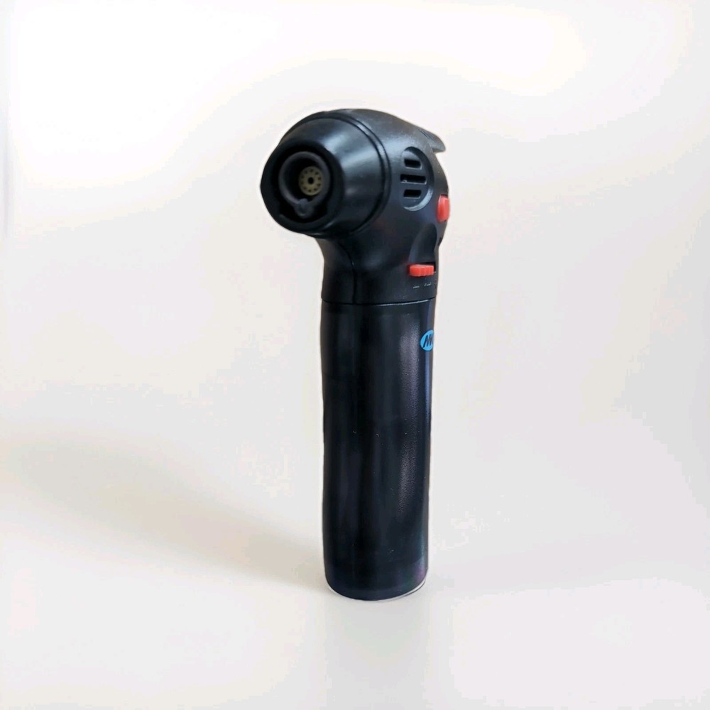 MK Torch Windproof Lighter with Jet Flame Refillable Black