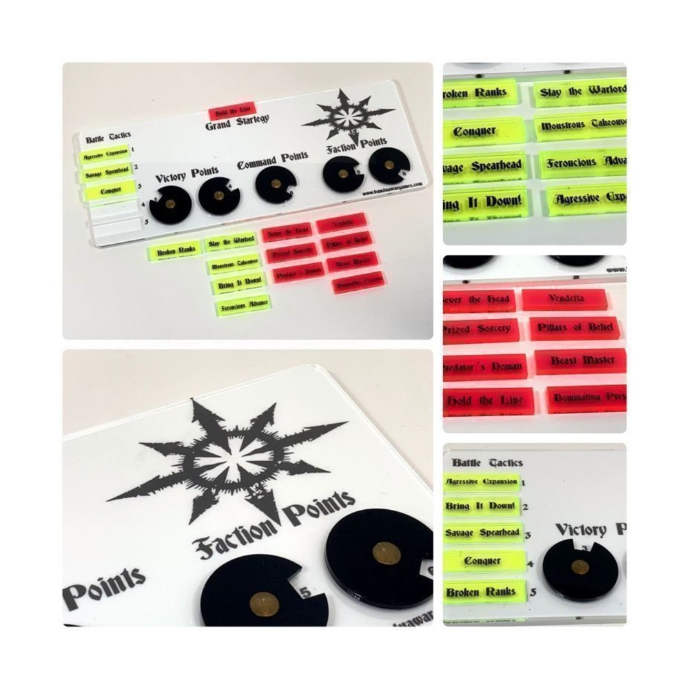 Bandua Warhammer Accessory Command Console AoS 3 Ed - Chaos New