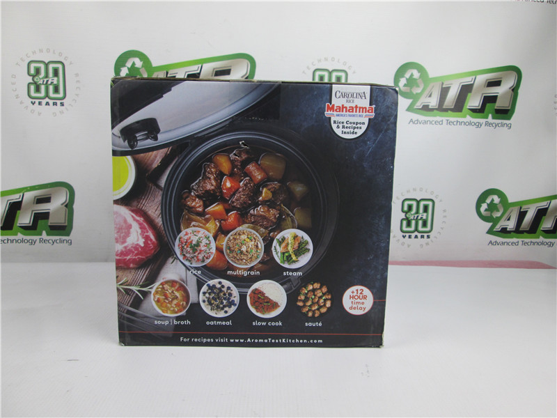 Aroma ARC 966BD Rice Cooker 12 Cup Digital Programmable New Open Box