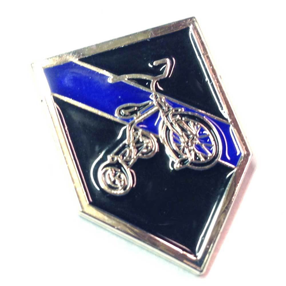 Thin Blue Line Tricycle Unit Bicycle Unit Motorcycle Unit Lapel Pin