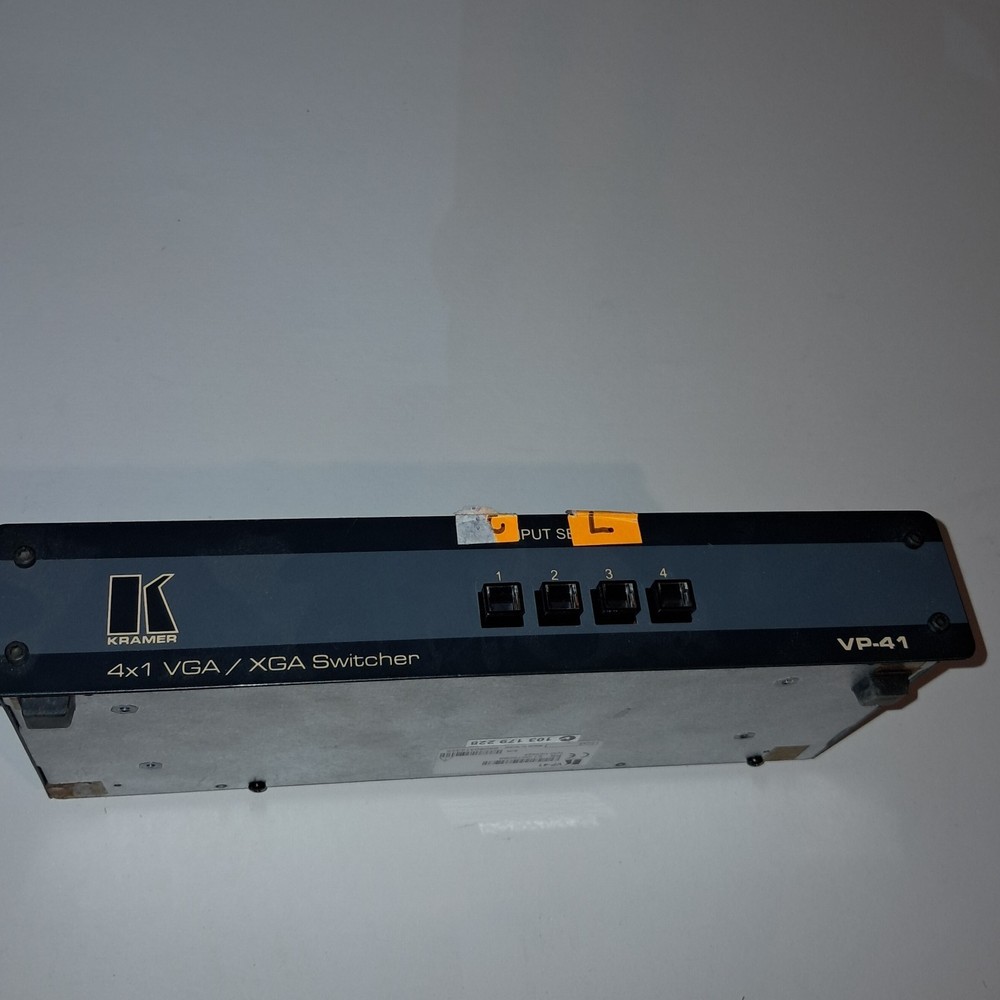 Kramer VP-41 4x1 VGA / XGA Computer Graphics Video Mechanical Switcher