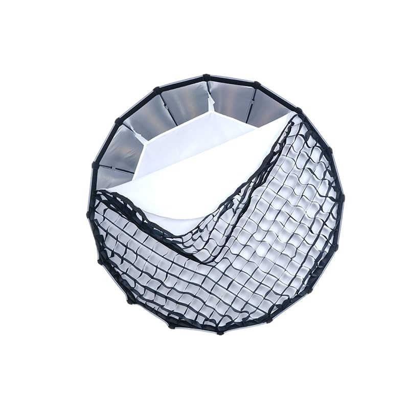 Deep Parabolic Softbox Diffuser Kit – Bowens Mount, Portable Studio Lighting ...