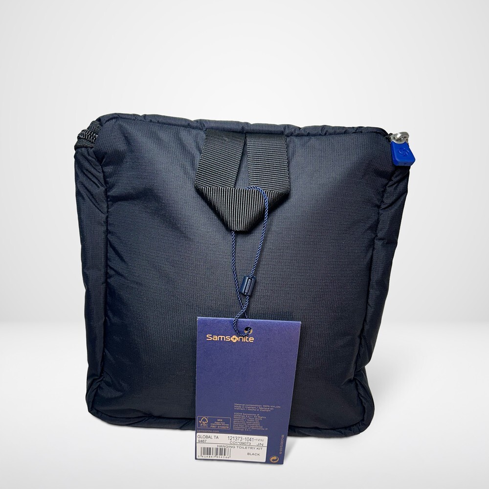 Samsonite Global TA Black Hangable Toiletry Bag