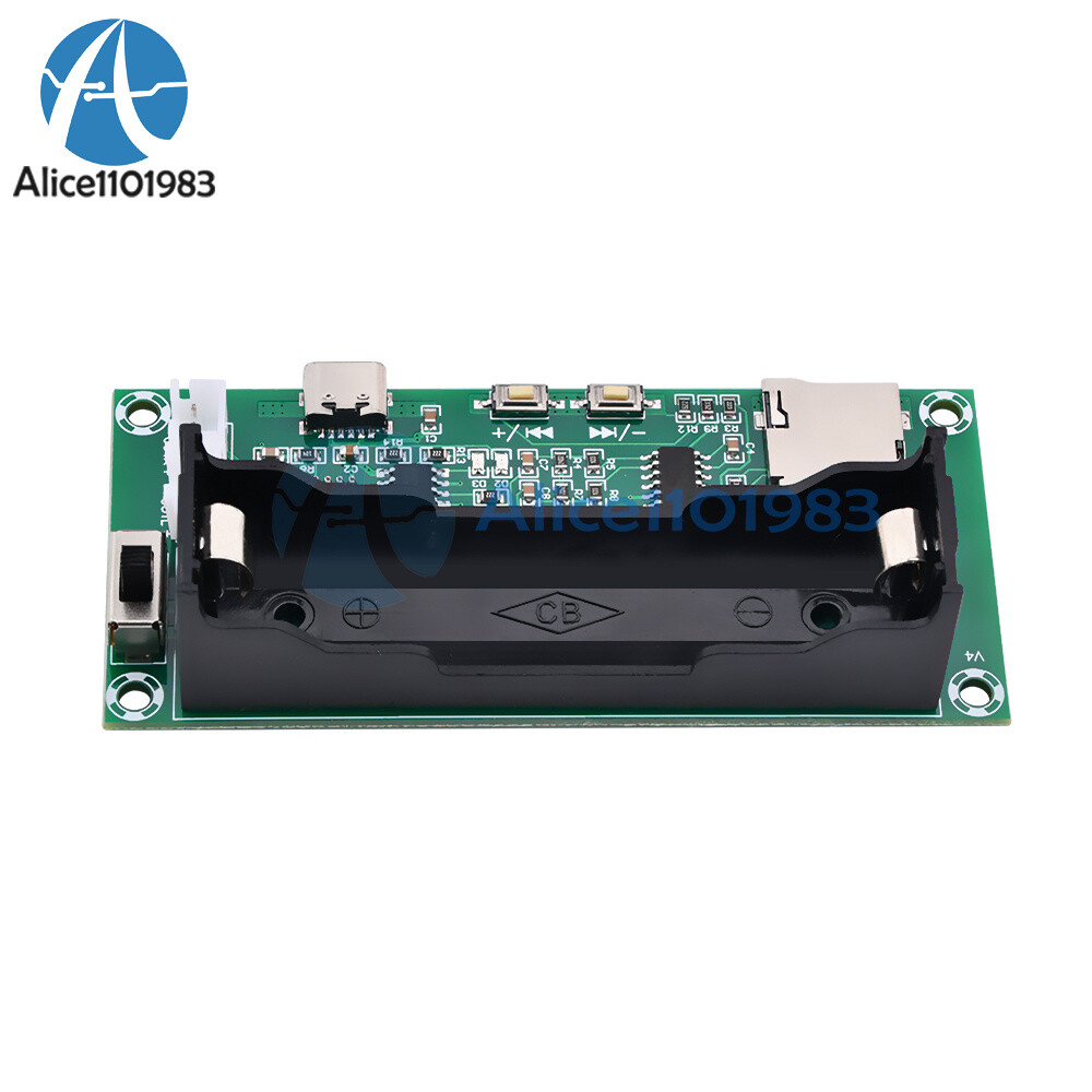 XH-A152 TF Card Decoding Board PAM8403 Digital Power Amplifier Module Type-C