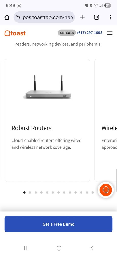 toast POS complete sales system
