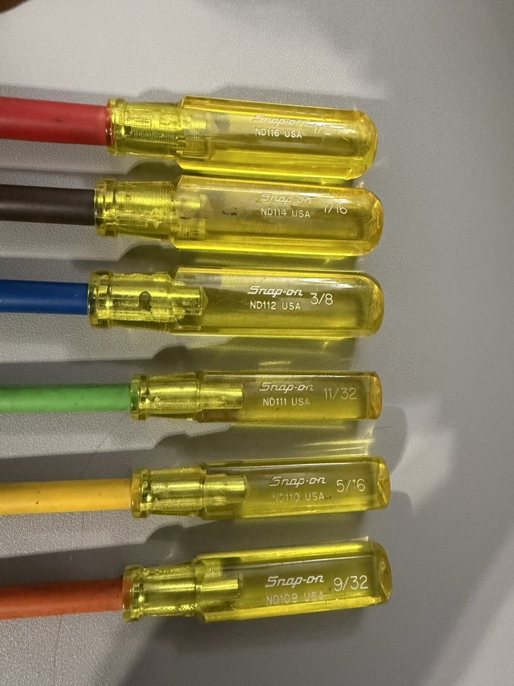 Snap On 6 Pc Standard Driver Set