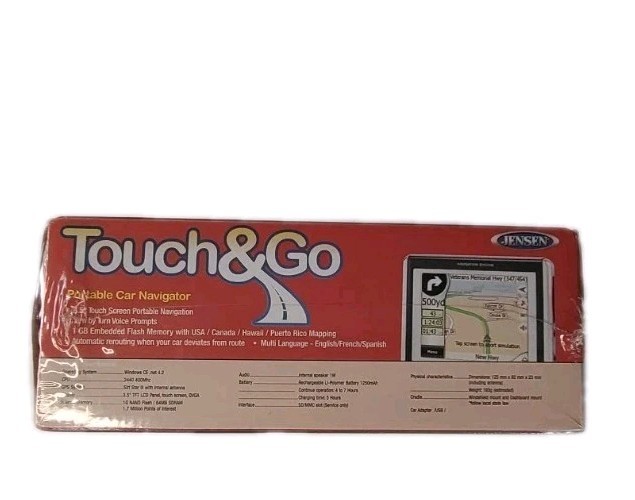 NEW JENSEN GPS Touch&Go