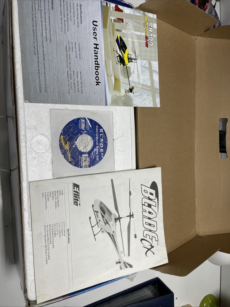 E-Flight Blade Cx Untested…. ￼(Read)