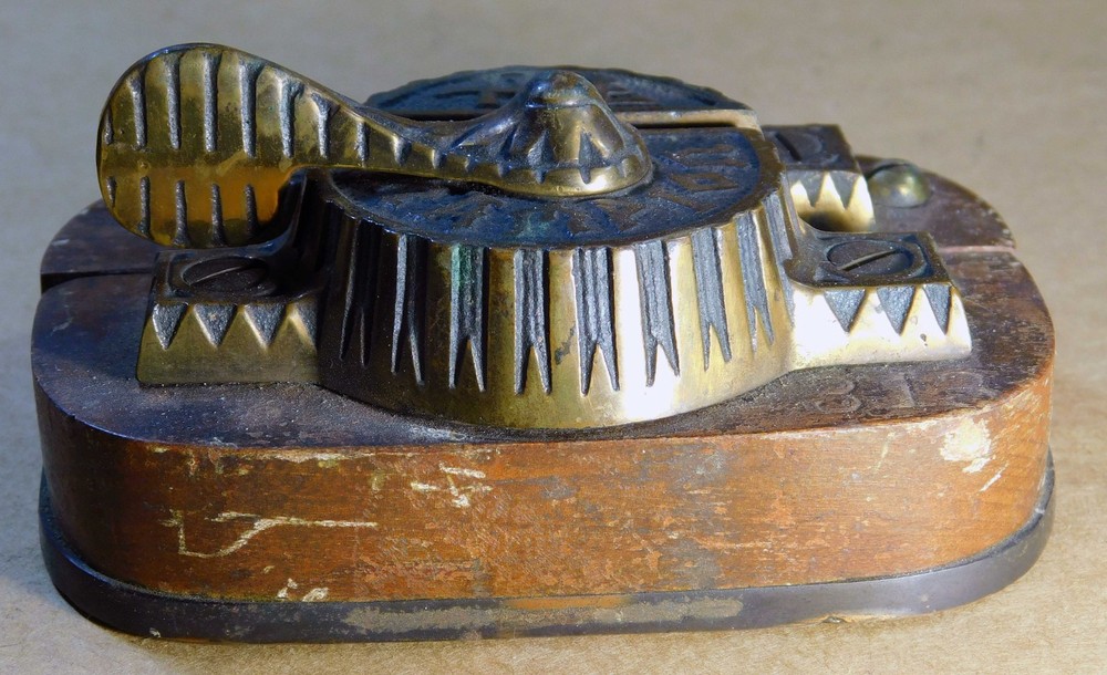 The Champion antique window lock display