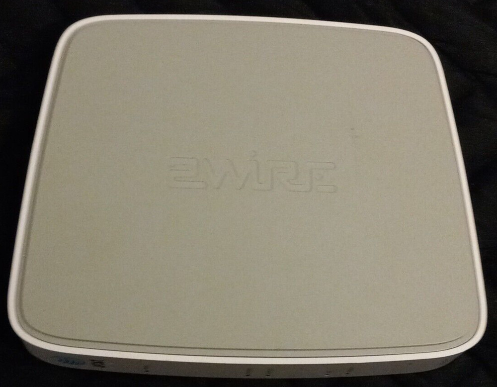 White ATT 2WIRE Modem Untested Modem Only