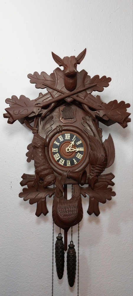 Antique German Black Forest Cuckoo Clock