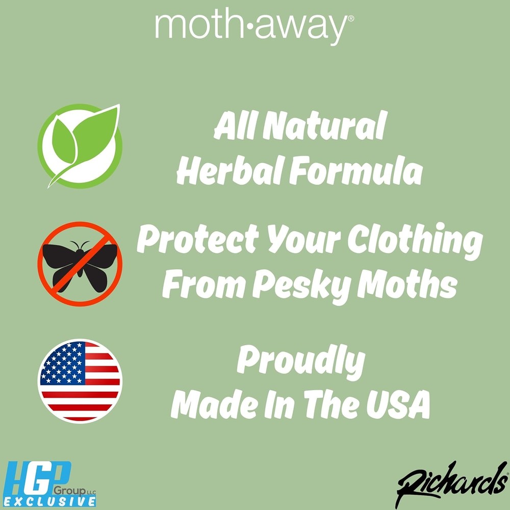 Moth Away/Herbal - Value Pack - 72 Sachets