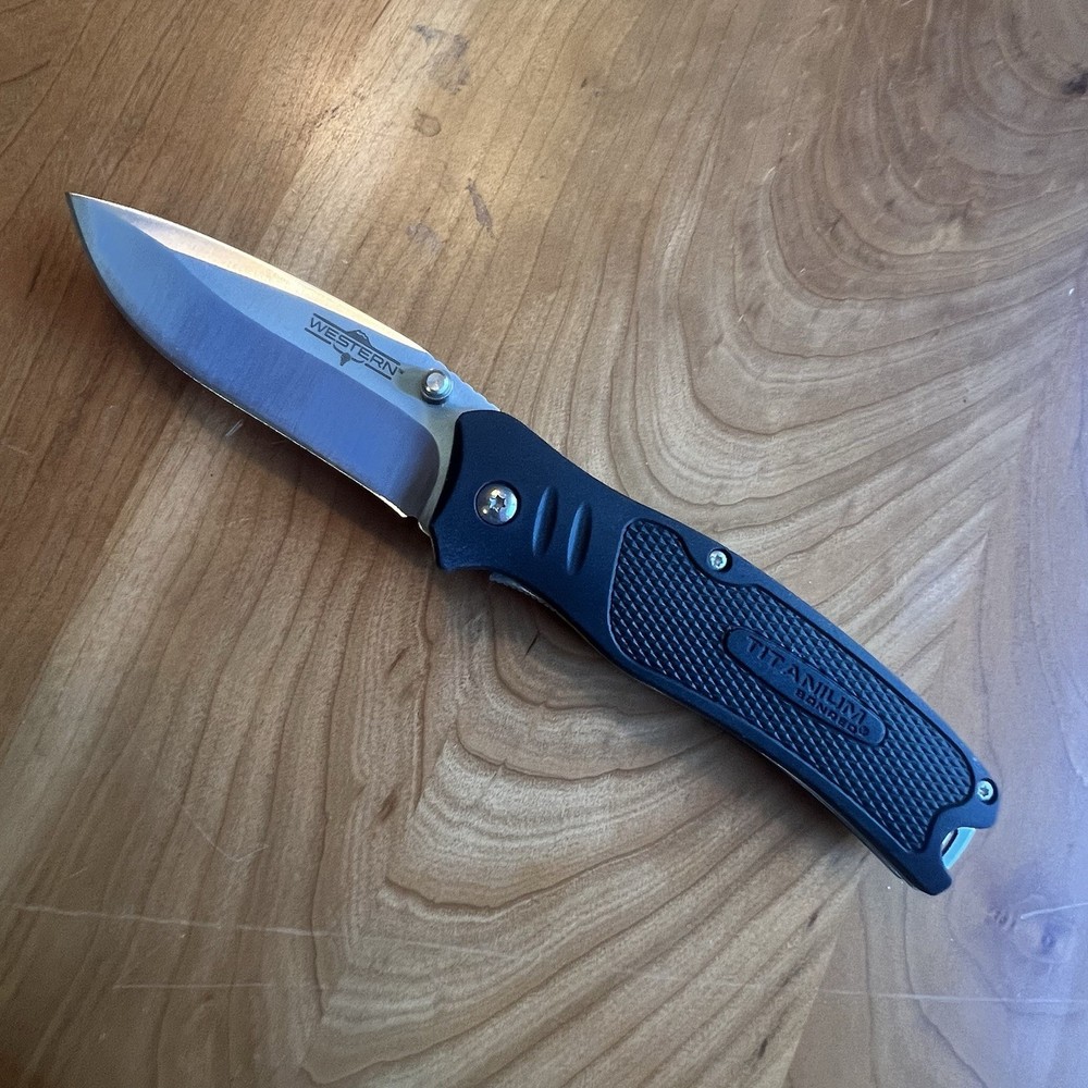 Camillus Western BlackTrax Linerlock
